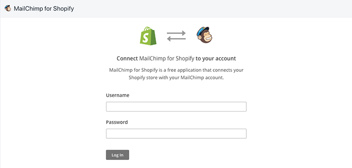 mailchimp shopify